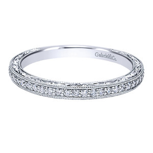14K White Gold and Diamond Band #WB911862S0W44JJ 14K White Gold and Diamond Band #WB911862S0W44JJ