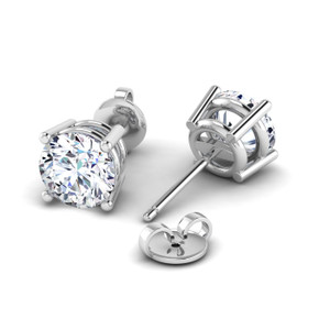 MANI 1.00 CT LAB GROWN DIAMOND STUD EARRINGS MANI 1.00 CT LAB GROWN DIAMOND STUD EARRINGS