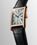 Longines DolceVita Quartz 23 × 37 mm Silver Flinqué Dial 18K Rose Gold Black Alligator Strap [L5.512.8.71.0]