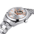 Tissot Gentleman Open Heart 40 mm Silver Dial Bracelet [T127.407.11.031.01]