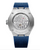 Case-back view of Riviera 10761 — exhibition sapphire back revealing manufacture Baumatic movement, “Special Edition One out of 500” engraving.