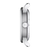 Side profile: 39.3 mm stainless-steel case of the Le Locle Open Heart showing polished finish and domed sapphire crystal.