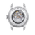 Case-back detail: See-through exhibition case-back revealing the Swiss automatic movement.