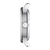 Side profile: 39.3 mm stainless-steel case showing the open-heart aperture on the dial.