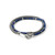 John Hardy Heishi Chain Wrap Bracelet – Sterling Silver & Lapis Lazuli 4 mm [BUS9012551LPZ]