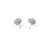 John Hardy Essential Stud Earring – 14 k Yellow Gold & Sterling Silver 10 mm [EZZ98718]