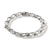 John Hardy Surf Bracelet, Silver, Diamonds, 8.5 MM [BUP9010902DI]