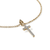John Hardy JH Essential Cross Necklace, 14K Yellow Gold & Diamonds [NGGX9893882DI]