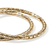 John Hardy JH Essential Flex Hoop Earrings, 14K Yellow Gold, 39 MM [EGG98924]