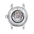 Case-back View: Exhibition sapphire back showing the Swiss automatic movement.