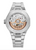 Caseback revealing the Baumatic manufacture calibre through sapphire display window