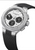 Baume & Mercier Riviera Chronograph 41 mm Automatic Silver Opaline Panda Dial Black Rubber Strap [10865]