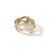 John Hardy Surf Link Ring, 14K Gold & Diamonds [RGGX90107722DI]