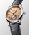 Longines Master Collection Automatic 38.5 mm Salmon Dial Grey Alligator Strap [L2.843.4.93.2]