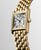 Longines Mini DolceVita Quartz 21.5 × 29 mm Silver Flinqué Dial 18K Yellow Gold Diamond Bracelet [L5.200.7.71.6]
