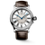 Longines Weems Second-Setting Automatic 47.5 mm White Lacquered Dial Brown Alligator Strap [L2.713.4.11.0]