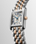 Longines Mini DolceVita Quartz Silver Flinqué Dial Steel & 18K Rose Gold Bracelet [L5.200.5.71.7]