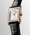 Longines DolceVita Quartz White Mother-of-Pearl Diamond Dial 18K Rose Gold Case Black Strap [L5.258.8.87.0]