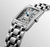 Longines DolceVita Quartz 23.30 × 37 mm Silver Flinqué Diamond Dial Stainless Steel Bracelet [L5.512.0.71.6]