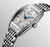 Longines Evidenza Automatic 26 × 30.6 mm Silver Flinqué Diamond Dial Stainless Steel Bracelet [L2.142.0.70.6]