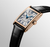 Longines DolceVita Quartz 17.7 × 27 mm Silver Flinqué Dial 18K Rose Gold Case Black Alligator Strap [L5.258.8.71.0]