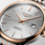 Longines Record Automatic 40 mm Silver Sunray Dial Stainless Steel & 18K Rose Gold Cap Bracelet [L2.821.5.72.7]