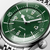 Longines Legend Diver Green Lacquered Polished Dial Stainless Steel Bracelet Automatic 39 mm [L3.764.4.06.6]