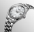 Longines Conquest Classic White Mother-of-Pearl Dial Diamond-Set Bezel Stainless Steel Bracelet Quartz 34 mm [L2.386.0.87.6]