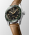 Longines Spirit Zulu Time Anthracite Dial With Green Ceramic Bezel Brown Leather Strap Automatic GMT 39 mm [L3.802.4.63.2]