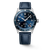 Longines Spirit Zulu Time Sunray Blue Dial With Ceramic Bezel Blue Leather Strap Automatic GMT 42 mm [L3.812.4.93.2]