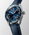 Longines Spirit Zulu Time Sunray Blue Dial With Ceramic Bezel Blue Leather Strap Automatic GMT 42 mm [L3.812.4.93.2]