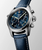 Longines Spirit Chronograph Sunray Blue Dial Blue Leather Strap Automatic Chronograph 42 mm [L3.820.4.93.0]