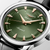 Longines Conquest Heritage Automatic 40 mm Green Lacquered Polished Dial Alligator Strap [L1.650.4.02.2]