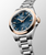 Longines Conquest Automatic 30 mm Sunray Blue Dial Stainless Steel and 18K Rose Gold Bracelet [L3.320.5.92.6]
