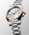 Longines Conquest Automatic 34 mm Sunray Silver Dial Stainless Steel and 18K Rose Gold Bracelet [L3.430.5.72.6]