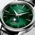 Longines Flagship Heritage Moonphase Automatic 38.50 mm Sunray Green Dial Alligator Strap [L4.815.4.02.2]
