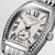 Longines Evidenza Diamond Quartz Opaline Ivory Dial Stainless Steel Bracelet 19.60 x 23.30 mm [L2.175.0.71.6]