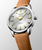 Longines Conquest Heritage Automatic Opaline Ivory Dial Brown Leather Strap 40 mm [L1.650.4.72.2]