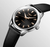 Longines Conquest Heritage Automatic Black Lacquered Dial Black Leather Strap 40 mm [L1.650.4.52.2]