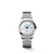 Longines Record Automatic 30 mm Stainless Steel White Mother-of-Pearl Diamond Dial Bracelet Watch [L2.321.4.87.6]