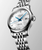 Longines Record Automatic 30 mm Stainless Steel White Mother-of-Pearl Diamond Dial Bracelet Watch [L2.321.4.87.6]