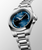 Longines Conquest Automatic Sunray Blue Dial with Diamond Hour Markers Stainless Steel Bracelet 34 mm [L3.430.4.97.6]
