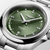 Longines Conquest Automatic Sunray Green Dial with Diamond Hour Markers Stainless Steel Bracelet 30 mm [L3.320.4.07.6]