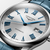 Longines Master Collection Automatic Opaline Silver Dial Blue Steel Hands Blue Alligator Strap 42 mm [L2.893.4.79.2]