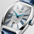 Longines Evidenza Automatic Silver Dial Blue Roman Numerals Blue Alligator Strap Tonneau Case [L2.142.4.70.2]