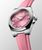 Longines Conquest Automatic Pink Sunray Dial Rubber Strap 34 mm [L3.430.4.99.9]