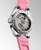 Longines Conquest Automatic Pink Sunray Dial Rubber Strap 34 mm [L3.430.4.99.9]