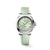 Longines Conquest Automatic Green Sunray Dial Green Rubber Strap 34 mm [L3.430.4.02.9]