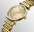 La Grande Classique de Longines Quartz Gilt Dial with Diamonds 24 mm [L4.209.2.37.8]