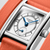 Longines Mini DolceVita Quartz Opaline Ivory Dial, Orange Leather Strap 21.5 × 29 mm [L5.200.4.75.8]